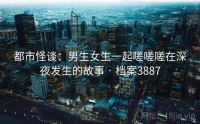 都市怪谈：男生女生一起嗟嗟嗟在深夜发生的故事 · 档案3887