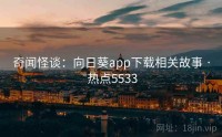 奇闻怪谈：向日葵app下载相关故事 · 热点5533